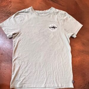 Maui and Sons Shark Graphic T‎ Shirt light green Cotton Blend Medium